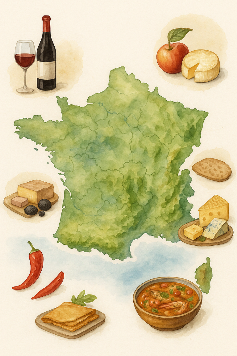Spécialités culinaires régionales